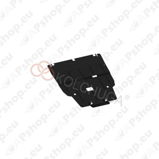 Kolchuga Steel Skid Plate Mercedes-Benz W 176 А 180 2013- 2,0 CDI (Engine, Gearbox, Radiator Protection)